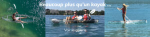 Clear kayak, canoé kayak transparent, kayak polycarbonate