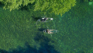Rivière en mode paddle et kayak