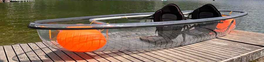 canoe transparent france