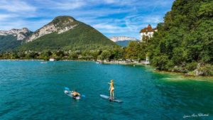 Sup transparent france kayak transparent France Annecy