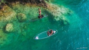 sup transparent kayak transparent made in France