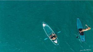 photo aerienne standuppaddle transparent France