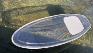 Standuppaddle transparent développé en France disponible